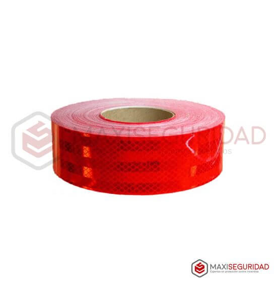 Cinta reflectiva 3M rojo x Mt