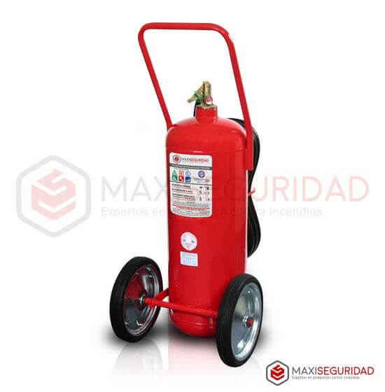 Matafuego rodante a base de polvo ABC - 50 Kg