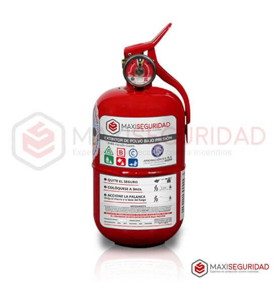 Matafuego a base de polvo ABC90 - 1 Kg 4´