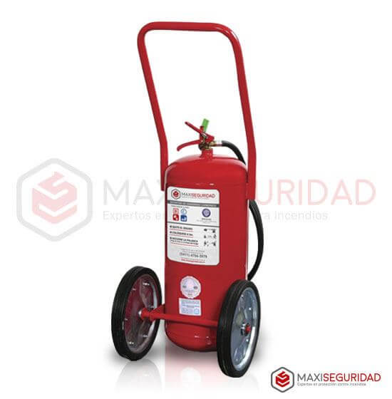 Matafuego rodante a base de polvo BC - 25 Kg