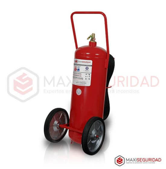 Matafuego rodante a base de polvo BC - 100 Kg