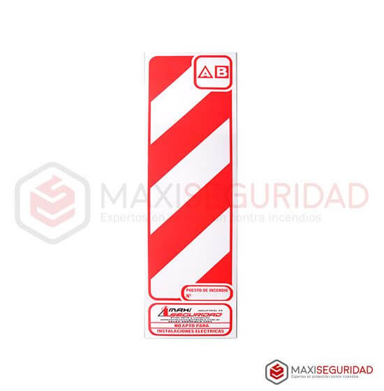 Chapa baliza reglamentaria clase AB