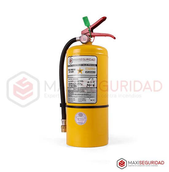 Matafuego a base de polvo D - 5 Kg