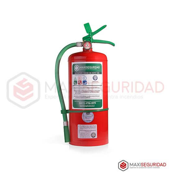 Matafuego a base de HCFC - 5 Kg